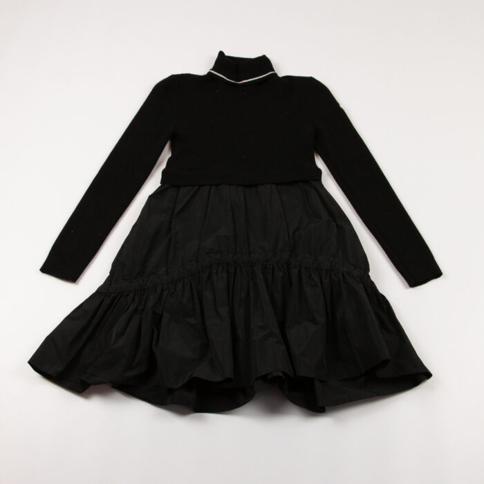 Moncler schwarzes Kleid