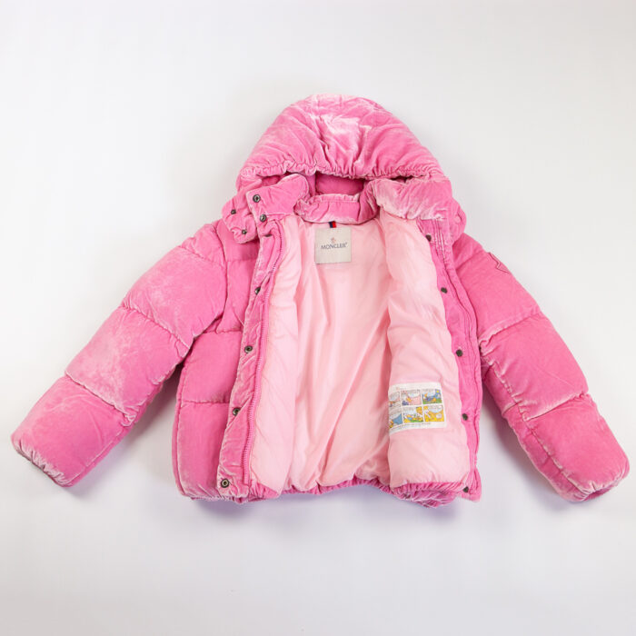 Moncler pinke Daunenjacke