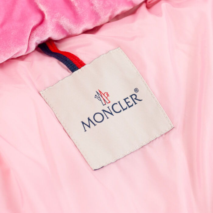 Moncler pinke Daunenjacke