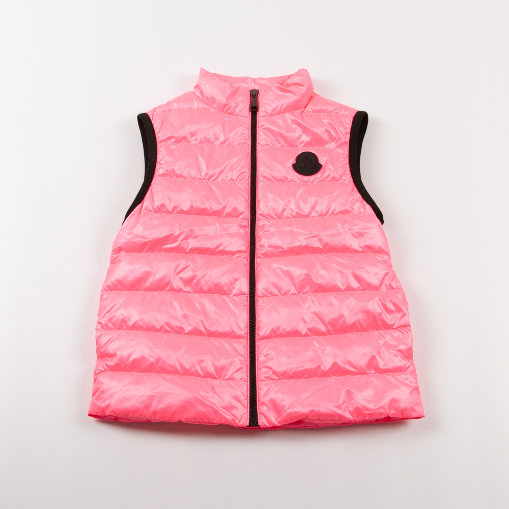 Moncler neonpinke Weste