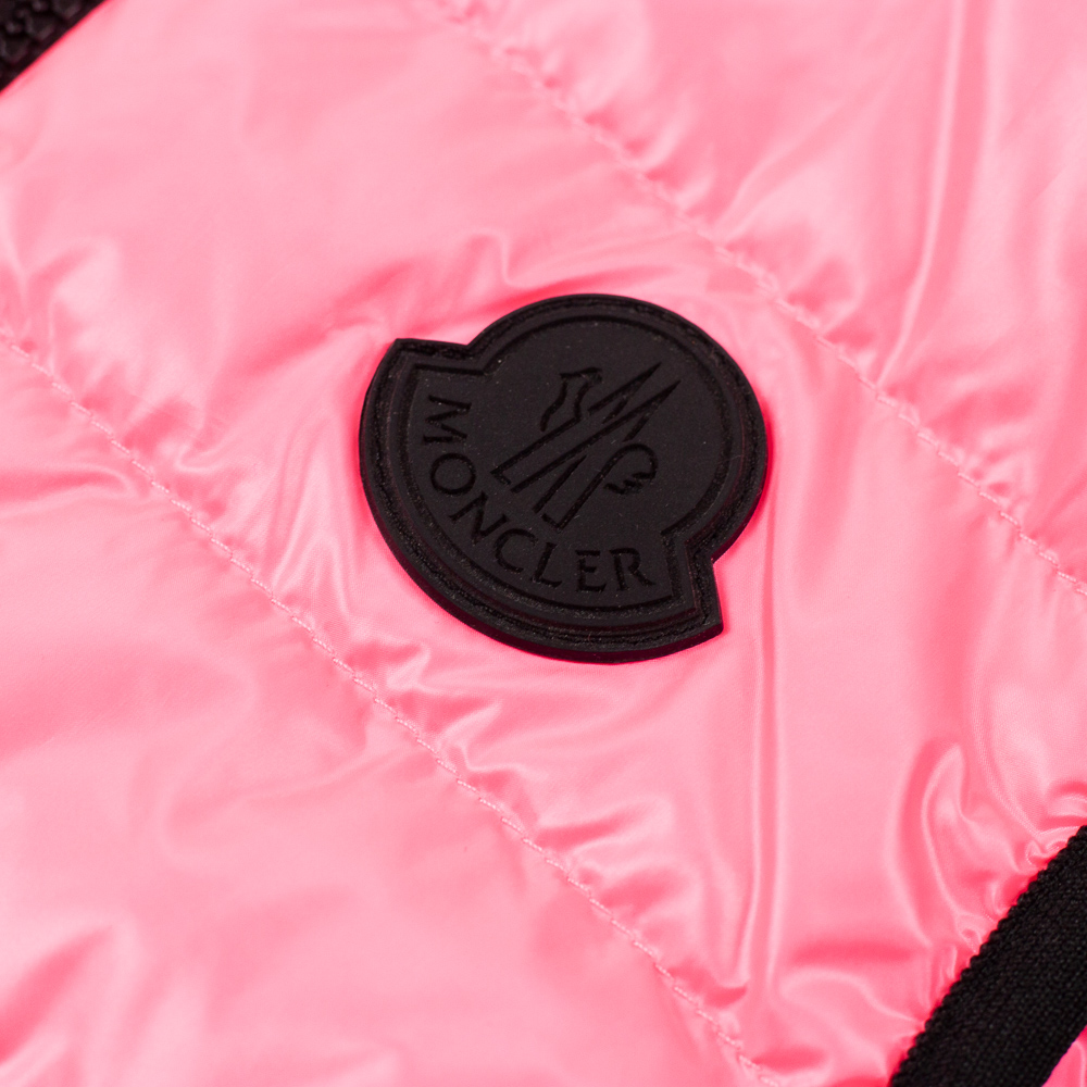 Moncler neonpinke Weste