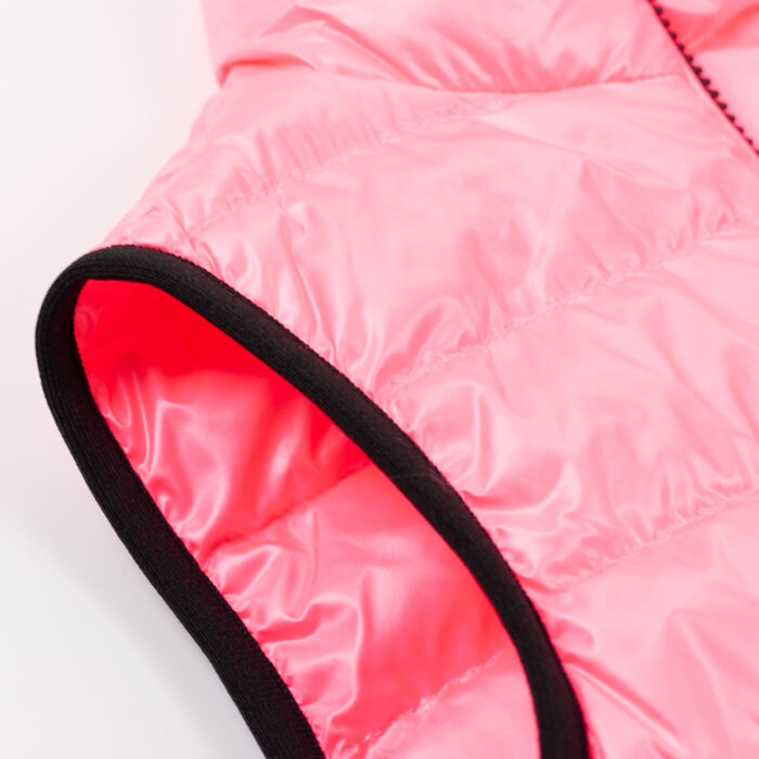 Moncler neonpinke Weste