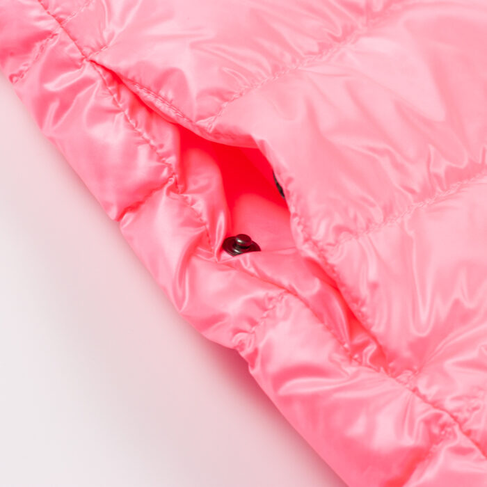 Moncler neonpinke Weste