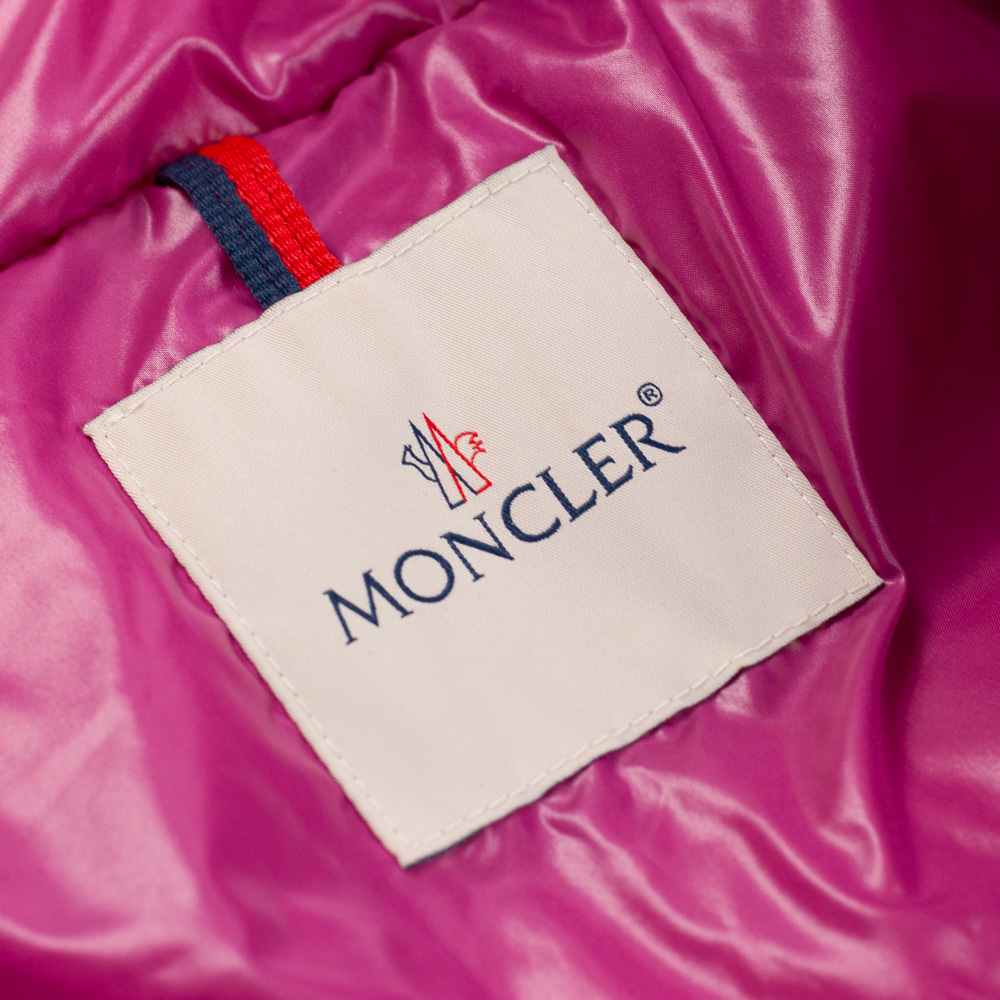 Moncler violette Daunenjacke