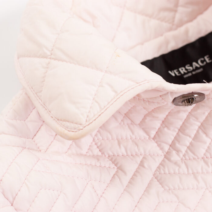 Versace rosa Steppjacke