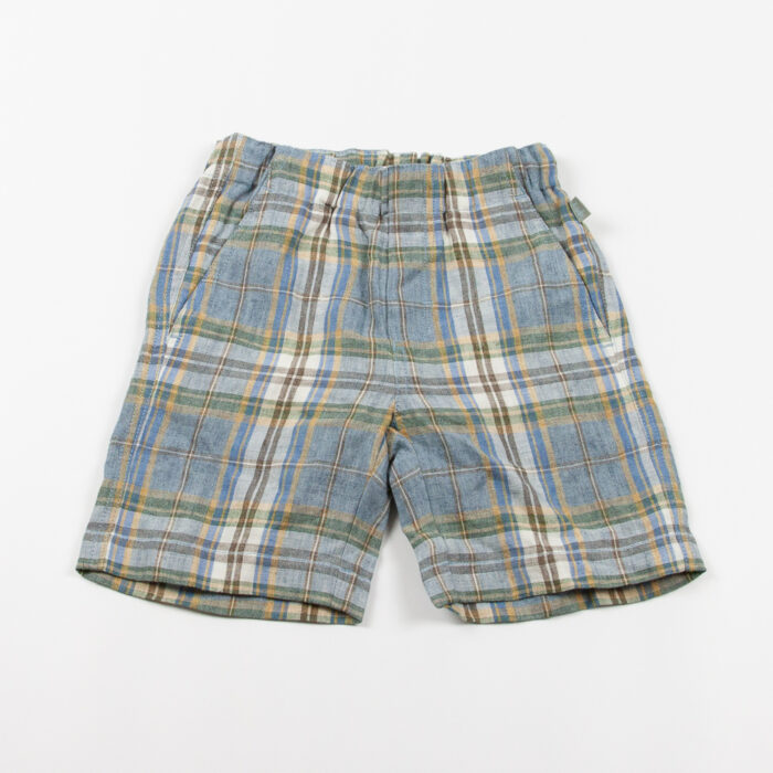 Il Gufo karierte Shorts