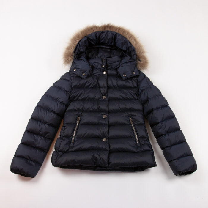 Moncler blaue Daunenjacke