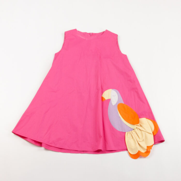 Il Gufo pinkes Kleid