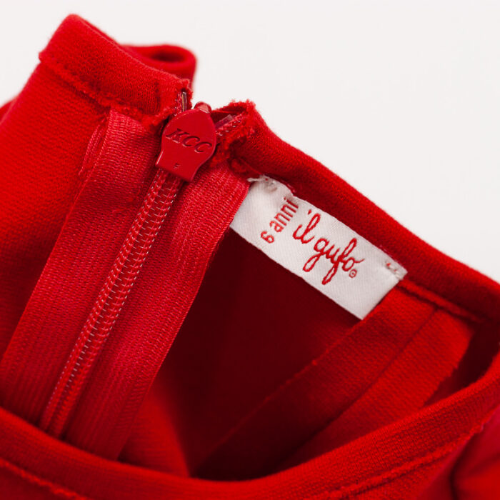 Il Gufo rotes Kleid