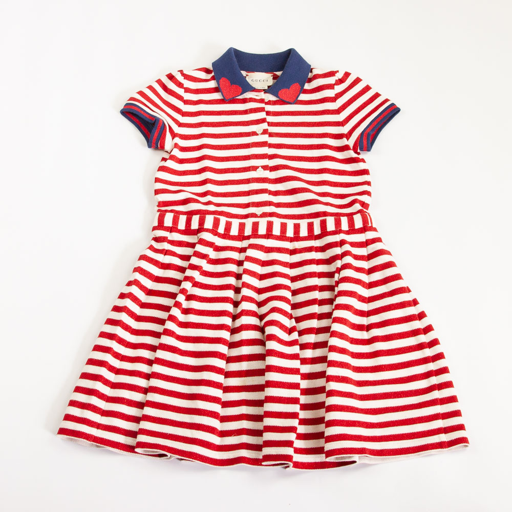 Gucci gestreiftes Kleid
