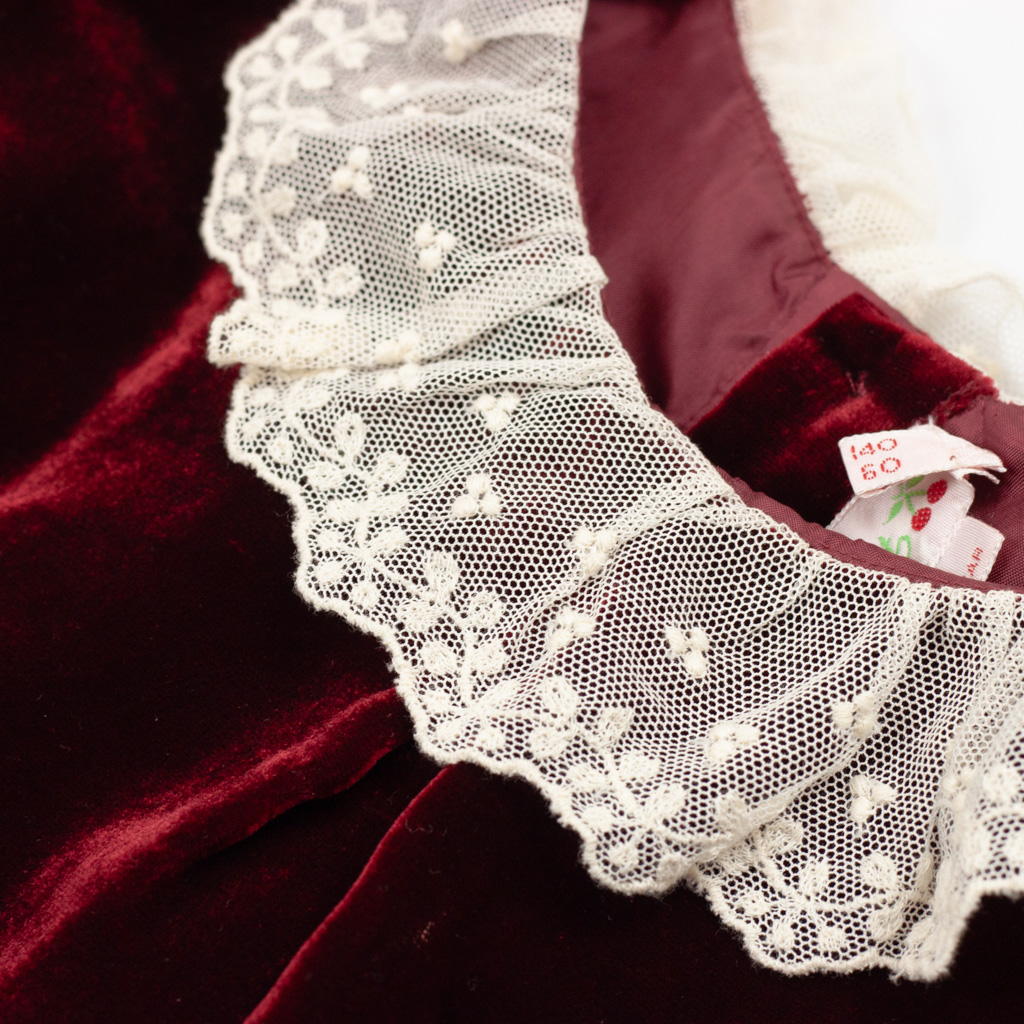 Bonpoint Samtkleid